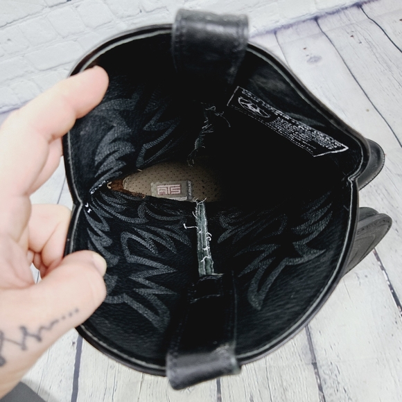 ARIAT | 34770 Heritage round toe cowboy western pullon leather boots - Picture 10 of 14